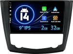 Autoraadio Renault Kadjar 2015-2019 Android 14 koos kaameraga Carplay Android auto 9-tolline IPS 2G + 32G tugi DAB/WiFi/BT5.0/USB/MirrorLink/SWC/FM/RDS Double DIN