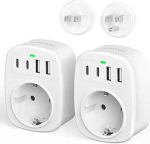 Adapter Jaapani ja USA Saksamaa pistikule (EL ja JP/USA)