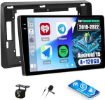 CAMECHO 10Zoll 4+128G Android 15 Navi Autoradio f&uuml;r Renault Master 2019-2022 mit GPS WiFi FM RDS, Wireless Carplay Android Auto Bluetooth Radio Incell HD Touchscreen mit R&uuml;ckfahrkamera +Canbus