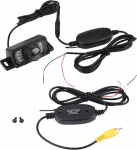 Dingln traadita saatja ja vastuv&otilde;tja, 7 tk IR LED &ouml;ine versioon auto tagavarakaamera + traadita RCA video saatja vastuv&otilde;tja