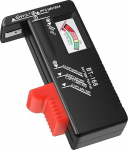 1 x Universal-Batterietester, Batteriepr&uuml;fer, Batterietester, verschiedene Gr&ouml;&szlig;en, Batterietester, universeller Batterietester f&uuml;r AA AAA C D 9 V 1,5 V Knopfzellenbatterien (Zeigertyp)