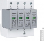 WSPIHO 4-poolne 275V &uuml;lepingekaitse, &uuml;lepingekaitse t&uuml;&uuml;p 1 + t&uuml;&uuml;p 2.20-50KA &uuml;lepingekaitse seade &auml;ikesekaitse jaoks