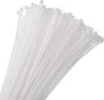 hankimise kaart Kaabli sidemed Self Locking Extra Long Nylon 5mm kaabli sidemed kaablijuhtimiseks Valge 450mm 18kg pakend 250-st