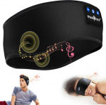 MUSICOZY Bluetooth unek&otilde;rvaklapid, unek&otilde;rvaklapid, k&uuml;lgmised magajad, juhtmevabad spordik&otilde;rvaklapid, peapael, 16+STD jooga, treening, reisimine, unetus, tehnilised vidinad meestele/naistele