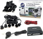 Dolphin Automotive MPS600 parkimisandurid matkaautole, haagissuvilale, furgoonile, haagissuvilale koos helisignaaliga (must l&auml;ikiv)