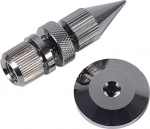 ANCLLO 4 kroomitud k&otilde;larite piigid, vask k&otilde;larite piikide komplekt k&otilde;lar, l&ouml;&ouml;gikindel, reguleeritavad isolatsioonijalad, stend, koonus pad plaadim&auml;ngija, v&otilde;imendi, CD DAC salvesti jaoks