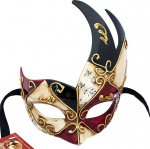 Lanna msk K&auml;sitsi valmistatud Veneetsia mask silmamask Colombina Ball mask karneval mehed ja naised