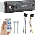 Autoraadio Bluetooth 5.0, autoraadio Bluetooth raadio, autoraadio k&auml;ed-vabad funktsiooniga, FM/7 v&auml;rvi, 1Din koos 2 USB/AUX/MP3-m&auml;ngijaga, iOS/Android tugi