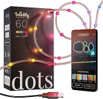 Twinkly Dots - 60 RGB valgusjada, l&auml;bipaistev traat, USB-A