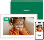 pexar by Lexar 2K Digital Photo Frame, FAZ Kaufkompass Test Winner, 11 Inch Anti-Glare IPS Touch Screen, Wi-Fi Digital Photo Frame with 32 GB to Give as a Gift, Share Photos/Videos via Frameo App