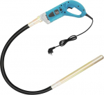 OUBUBY Electric Concrete Vibrator, 1300 W Hand Concrete Vibrator, 1.5 m / 4.9 ft Long Copper Bar, Concrete Tools, Concrete Vibrating Bottle, Stirring Shaft Speed 4300 rpm, Diameter of Vibration Bottle