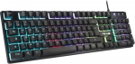 G-Lab Keyz Caesium TKL Gaming Keyboard USB 87 klahvi QWERTY klaviatuur Mitmev&auml;rviline LED taustavalgustusega Gaming Compact No Numeric Keypad for PC/PS4/PS5/XBOX, valge