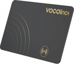 VOCOlinc Wallet Tracker Card Slim 1,6 mm, Smart Air Tracker Tag kaart &uuml;hildub Apple'iga Kus on? App (ainult iOS, mitte Androidile), Bluetooth Thin Item Finder rahakoti, kohvri, passi, kottide jaoks.