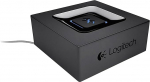 Logitech Bluetooth traadita audio vastuv&otilde;tja, multipoint Bluetooth, 3,5 mm ja RCA sisend, sidumisnupp, 15 m raadius, EL pistik, PC / Mac / tahvelarvuti / mobiiltelefon / AV-vastuv&otilde;tja / stereovastuv&otilde;tja - must