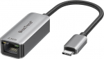 BrosTrend 2.5Gb USB C Ethernet adapter PC MacBook Pro/Air iPad (Thunderbolt 3/4/5), alumiiniumist USB LAN adapter RJ45 v&otilde;rguadapter, mis &uuml;hildub Windows MacOS iOS Linux, ChromeOS, eluaegne