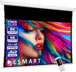 'eSmart Germany Tatenso TENSIO Canvas | 87 "X (100) 16: 9 | Programmeeritav | Tahke tagak&uuml;lg Kodukino Elektriline projektor projektsiooniekraan Kaugjuhtimismootor Tension Canvas LCD LED | Mudel 2017
