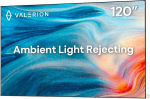 120 Zoll Fresnel- Umgebungslichtunterdr&uuml;ckung-Leinwand, 1,8 dB Gain, 85 % Umgebungslichtwiderstand, De-Speckle Design, 16:9 fester Rahmen f&uuml;r Langdistanz-Projektoren