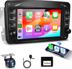 2G + 64G Androidi autoraadio Mercedes Benz W168 W203 CLK C209/W209 SLK/W170 W463 W639 Viano Vito Vaneo 7-tolline autoraadio Wireless Carplay Android auto navigatsioon GPS WiFi Bluetooth FM/RDS tagumine vaade