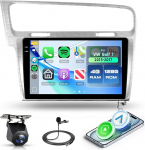 4G + 128G autoraadio Android VW Golf 7 Golf VII 2013-2017 traadita Carplay 10-tolline mobiiltelefonisisen autoraadio koos Android auto GPS peeglilinkiga Bluetooth FM/RDS//EQ/USB roolijuhtimispuldiga tagurdamine