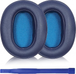 Aiivioll WH-XB900N k&otilde;rvapadjad Pehmendused valknahast asendusk&otilde;rvapadjad, mis &uuml;hilduvad Sony WH-XB900N WH XB900N WH XB 900 XB900 k&otilde;rvaklappidega, pehme m&auml;luvaht (sinine)