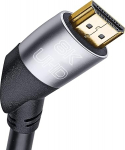 OEHLBACH Easy Connect UHD Ultra High Speed HDMI kaabel - (48 Gbit/s, 8K 60Hz, 4320p, 4K 120Hz, Dolby Vision, Dynamic HDR 10+, 21:9, 3D, VRR, eARC) - 1,5 m must