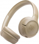 JBL Tune 530 BT Wireless On-Ear Kopfh&ouml;rermit JBL Pure Bass Sound, Bis zu 76 Stunden Musikwiedergabe, Bluetooth 6.0, kergem, faltbarem disain, Google Fast Pair, Microsoft Swift Pair, Beige