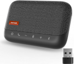 Nuroum A15 Bluetooth konverentsik&otilde;lar 4 mikrofoniga, 3 m 360&deg; h&auml;&auml;ltuvastus, m&uuml;rav&auml;hendus, &uuml;hendus Bluetooth/Dongle/USB-A/C kaudu, &uuml;hildub meeskonnaga/Zoom kontorisse/kodukontorisse,