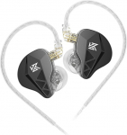 keephifi KZ EDXS IEM KZ In-Ear Monitor k&otilde;rvaklapid, 10mm d&uuml;naamiline juht, HiFi 3D metall k&otilde;rvaklapid, KZ juhtmega k&otilde;rvaklapid IEMS k&otilde;rge resolutsiooniga heli ja eemaldatava kaabliga (ilma mikrofonita)