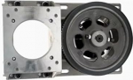 Getriebe 1,25 M integrierter Getrieberiemen mit Zahnrad, geeignet for Schrittmotor-CNC-Maschinenteile(12.7mm,Straight long shaft)
