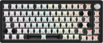 DrunkDeer TKL A75 mehaaniline klaviatuur, magnetl&uuml;liti, 75-protsendiline m&auml;nguklaviatuur, 82 klahvi koos klahvinupuga, RGB m&auml;nguklaviatuur, must