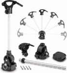 1 x Trolling Motor Stabilizer Bracket 180 kraadiga reguleeritav paadimontuur Kota mootori v&otilde;llile Minn Power Tool Parts jaoks