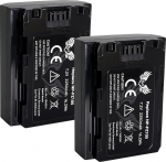 2 x SK aku Sony NP-FZ100 | 2250 mAh Sanyo Cells | Alpha 9 II 9II / A9 A9II A9S / 7C 7R4 / A7 III 7R IV A7RM4 / A1 Alpha 6600 // Ilce 6600 asendusaku