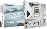 GIGABYTE B850M Eagle WIFI6E Ice emaplaat - toetab AMD Ryzen 9000 seeria protsessoreid, digitaalne 8+2+2+2 faasi VRM, kuni 8200MHz DDR5 (OC), 1x PCIe 5.0 + 1x PCIe 4.0 M.2, Wi-Fi 6E, 2.5GbE LAN