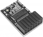 TPM 2.0 LPC 14pin SLB9665 turvamoodul ASUS ROG Strix Z390-E / Z390-F, ROG Strix B450-F / B450-E, ROG Strix TRX40-E / TRX40-XE emaplaadi turvamooduli GC-TPM 2.0 jaoks.