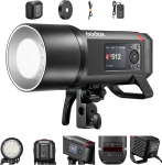 Godox AD600Pro II v&auml;litingimustes kasutatav stroboskoop 600Ws 2.4GHz juhtmevaba TTL kaamera v&auml;lklambi Speedlite TFT-ekraan pardakontrolliks V&otilde;imas Li-ioon aku 1/8000s HSS 0.01-0.9s taaskasutamise aeg