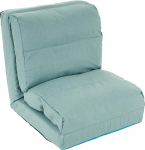 Nexos Trading Sleeping Chair Helesinine 220 x 60 x 14 cm Reguleeritav mugavus Noorte tool K&uuml;lalisvoodi Kokkupandav papukott Kokkupandav vooditool P&otilde;randasohva lamamistool &Uuml;ksikdiivan Multifunktsionaalne tool Laisk diivan