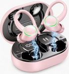 2026 Bluetooth spordik&otilde;rvaklapid, juhtmevabad Bluetooth 5.4 k&otilde;rvaklapid ENC m&uuml;ravastase ja 4 HD-mikrofoniga, 50 tundi juhtmevabad k&otilde;rvaklapid, k&otilde;rvaklapid Hi-Fi stereoga, veekindel IP7, LED-ekraaniga