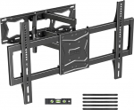 XINLEI Ultra Slim TV seinakinnitus enamikule 37-86-tollistele lameekraanidele/k&otilde;veratele teleritele kuni 60 kg, p&ouml;&ouml;ratav ja kallutatav kinnitus 6 liigendatud k&auml;ega, Max VESA 600 x 400 mm, MA02A