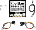 BE-880 GPS-vastuv&otilde;tja moodul koos flash HMC5883L kompass 10. kiip GPS antenn TTL tase 38400bps Arduino &otilde;hus&otilde;iduki Pixhawk APM lennujuhtimispuldi jaoks