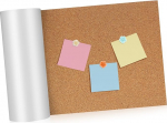 SHINEOFI Self-adhesive cork board roll, cork roll, self-adhesive backing, multi-purpose cork boards