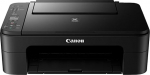 Canon Pixma TS3350 v&auml;rviline tindiprinteriga seade (printimine, skannimine, kopeerimine, 3,8 cm LCD-ekraan, WiFi, printimisrakendus, 4800 x 1200 Dpi), must