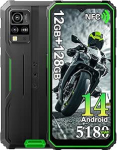 Blackview BV4800 Pro 12GB + 128GB v&auml;litelefon ilma lepinguta, 6,56-tolline HD+ v&auml;litelefoni Android 14, 13MP + 5MP, 5180 mAh aku, IP68 veekindel mobiiltelefon, Dual 4G LTE, NFC, OTG,