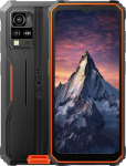 Blackview IP68 v&auml;litingimustes kasutatav mobiiltelefon BV4800 Pro, 12GB + 128GB (1TB laiendus), 6,56-tolline HD+ 120Hz, 16MP + 8MP + 5MP, 3 kaardipesa, Android 14 Dual SIM nutitelefon, vastupidav, s&otilde;rmej&auml;lg, GPS NFC, oranž
