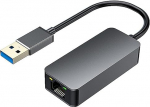 USB-2.5G Ethernet adapter, kaasaskantav USB 3.0 RJ45 Ethernet adapter, Gigabit LAN adapter OS X, Windows, Linux jaoks