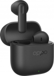 OPPO Enco Buds3 T&otilde;elised juhtmevabad k&otilde;rvaklapid, Bluetooth 5.4 stereok&otilde;rvaklapid, 48 tundi taasesitusaega, 12,4 mm d&uuml;naamiline juhtseade, m&uuml;rasummutus, IP55, 3D-ruumiheli, tahvlikivi mustad