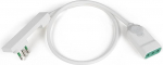 FANTON 92000 Lineaarne pikenduskaabel Clock 0,5 m Itaalia pistik Ultra Slim 2P + T 10 A - Itaalia pistikupesa 2P + T 10A