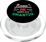 Lieber Weihnachtsmann Die Waren Alle Weihnachten Unartig PopSockets PopGrip f&uuml;r MagSafe