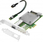 Ethernet v&otilde;rgukaart Intel 82599ES kiibistikule M.2 + M Key + SFF 8087 M.2 kuni 10Gb &uuml;heportiline SFP+ LAN kaart Toetus Windows Server/Windows/Linux/VMware/ESX