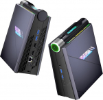 ACEMAGIC AD08 Mini PC Core i9 11900H (kuni 4,9 GHz, 24 MB vahem&auml;lu), 32 GB DDR4 512 GB SSD mikrolauaarvuti 3 režiimiga reguleeritav m&auml;ngimiseks/&auml;rile, WiFi 6 / Bluetooth 5.2 / kaks ventilaatorit