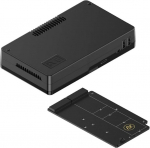 Argon ONE V5 Dual M.2 NVMe korpus Raspberry Pi 5 jaoks